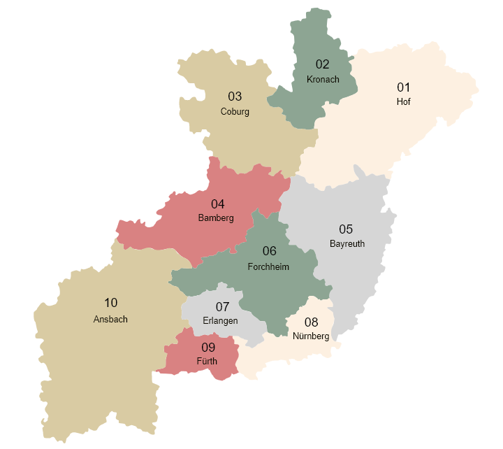 karte bistum bamberg