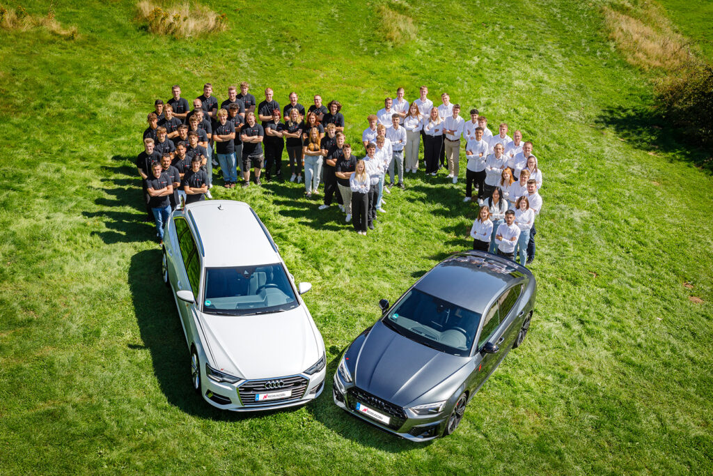 Gruppenbild vom Motor Nützel