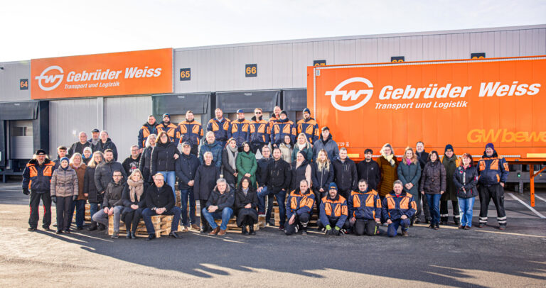 Gruppenbild Gebrüder Weiss