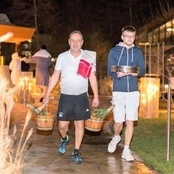 Peter und David beim Event